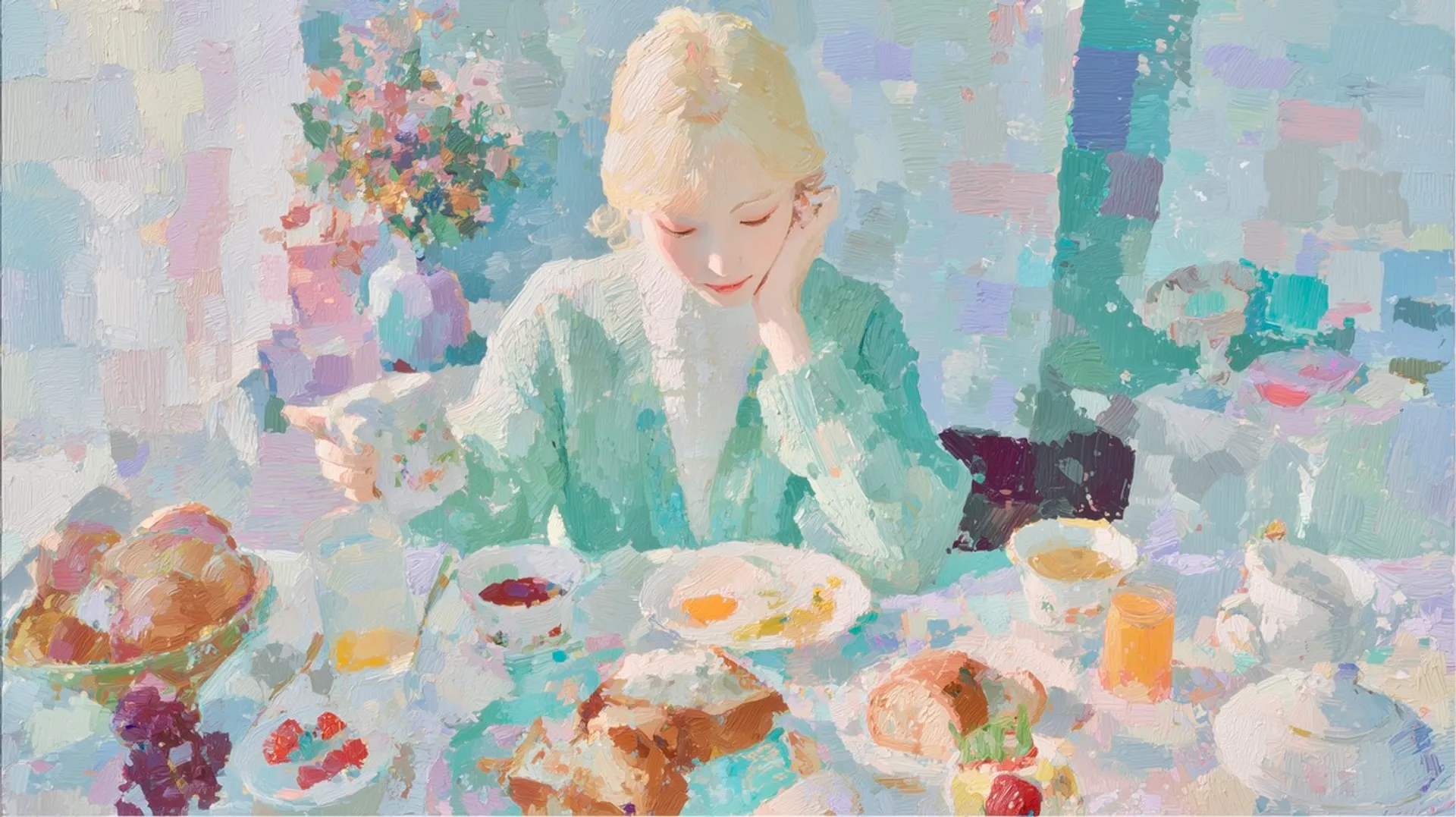 Neural network visualization overlaid with code